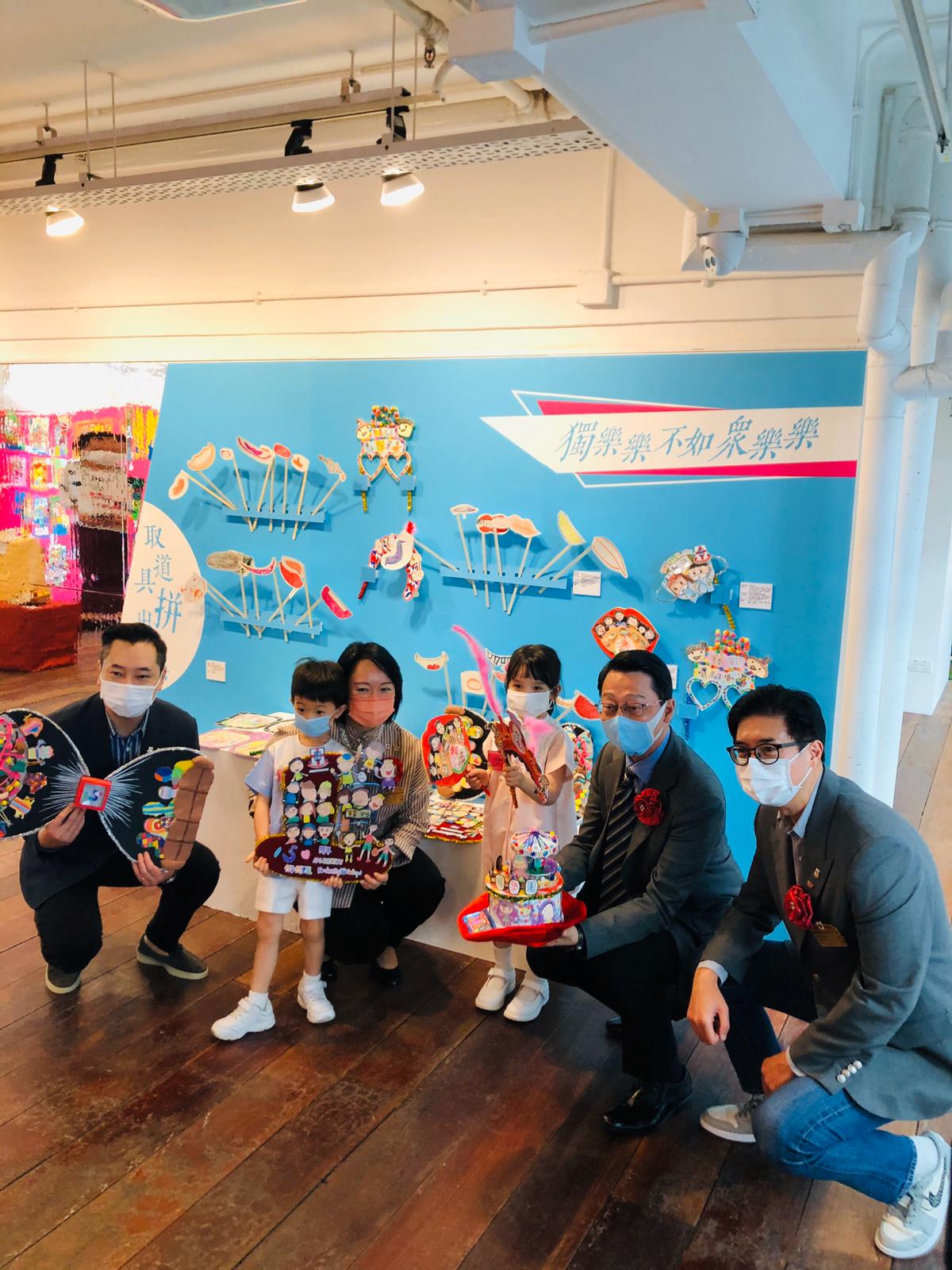 東華三院150週年誌慶活動「幸福·森林」藝術聯展啟動禮